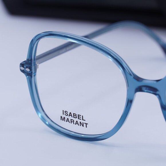 Final Price! Isabel Marant IM0022 0ZI9 00 Teal Eyeglasses 54mm - Picture 6 of 11